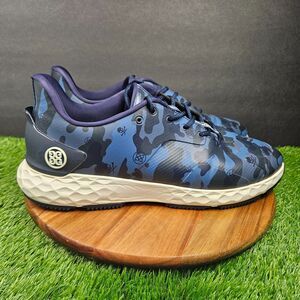 G/FORE MG4+ Golf Shoes Mens Size 14 Blue Camo Spikeless Lightweight GMF000019